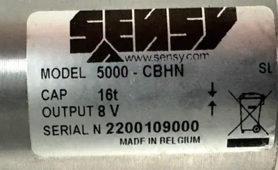 NEW SENSY 5000-CBHN LOAD PIN 8V 16t CAP 5000CBHN