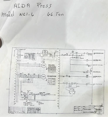 USED 1984 AIDA PRESSES AIDA NC1-6(1) PRESS