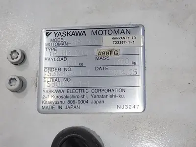 USED 2014 YASKAWA ELECTRIC CORPORATION MOTOMANMPL 160