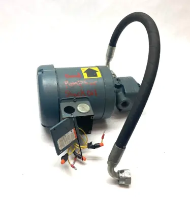 112350.00, C6T17FB61C | Leeson 112350.00 3-Phase Hydraulic Pump Motor 1/2HP 1725rpm C6T17FB61C - Used