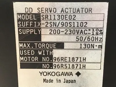USED YOKOGAWA SR1130E02