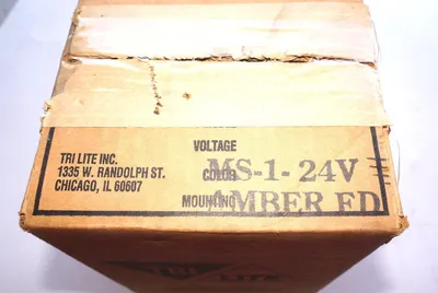 NEW TRI LITE MS-1 AMBER LIGHT 24V MS1