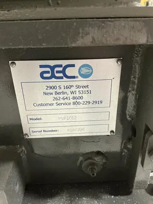 USED AEC MVP1012