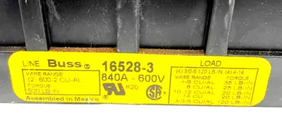 NEW EATON / CUTLER HAMMER CH16528-3 DISTRIBUTION BLOCK CH165283