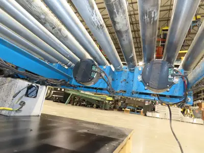 Hytrol 190E24EZ 30"x 5' Accumulation Roller Conveyor 27"BF 24V EZLogic Zones