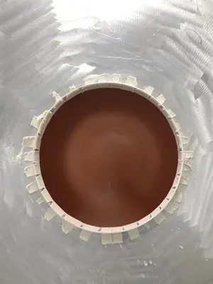 Stokes 40" diameter canvas polishing pan