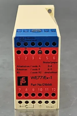 PEPPERL+FUCHS WE77/Ex-1 SWITCH AMPLIFIER 3B-22