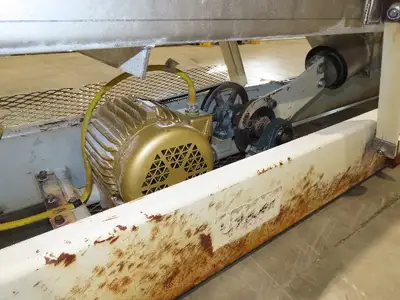 Link-Belt 18"x19' Stainless Vibrating Shaker Feeder Conveyor Food Process