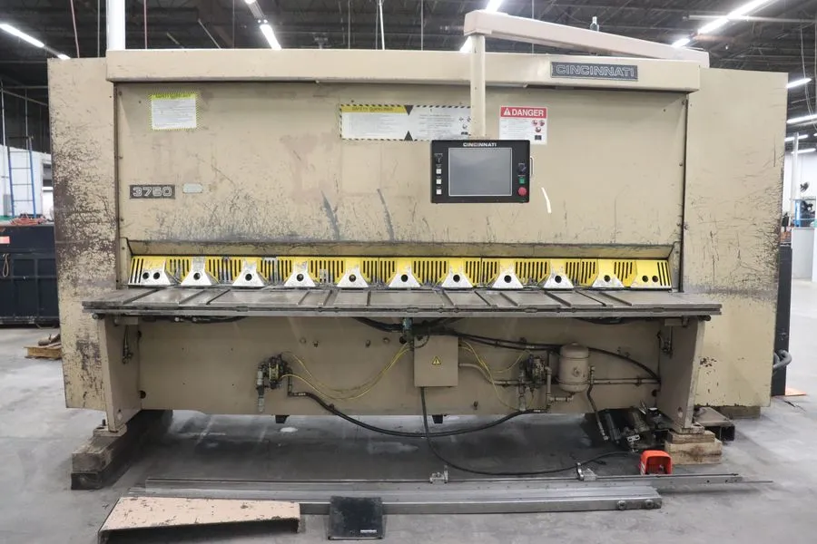 Used CINCINNATI 3750 CH Power Squaring Shears (Inch) Georgia US | The Equipment Hub #234124