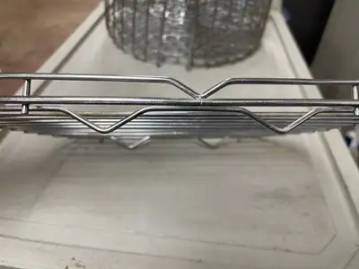 Used Winston Used Winston PS2837-1 Fryer Quarter Rack Stainless Wire Frying Rack Food, Restaurant, & Bakery Parts & Accessories Illinois US | Falcon Restaurant Supply #1375619