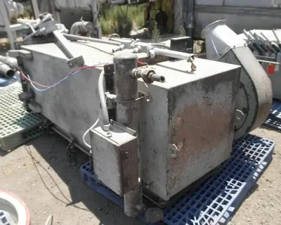 Dust Collector, Baghouse, 50 SF, Top Blower, Airlock, #S741228