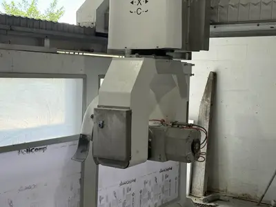 Used 2022 POSEIDON T – REX MODEL S SINGLE TABLE Stone CNC Machining Centers Michigan US | All Used Stone Equipment #1568694