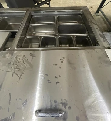 130-0127 Randell 9040K-7 60” Self Contained Sandwich Prep Table