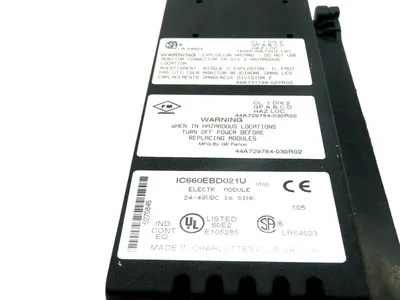 USED GE FANUC IC660BBD021 GENIUS I/O BLOCK 24/48 VDC