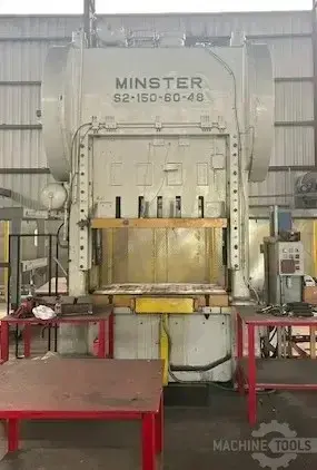 Used MINSTER S2-150-60-48 Straight Side Presses Arizona US | KD Machinery #420113