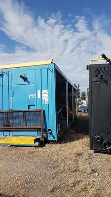 USED EMSCO F-650 TRIPLEX MUD PUMP