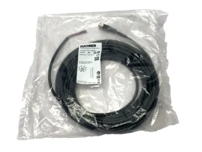 New | in-Stock Euchner Connector Cable 8-Pin M12 F 10m 115113 Cable & Wire Michigan US | Maverick Industrial Sales #1391305