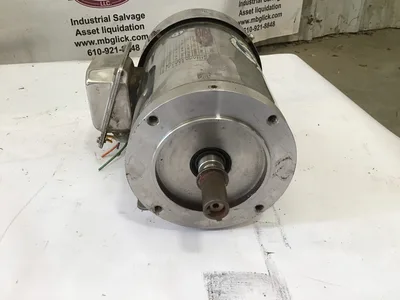 Power Tech S01T4F56 RPM 1740 Frame 56C 9/16 inch keyed shaft  SS Motor