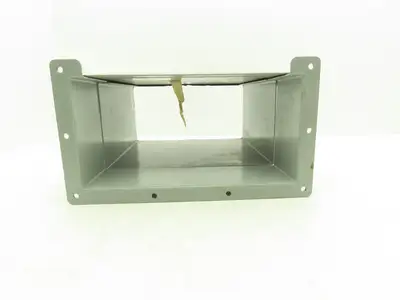 Hoffman F-126LXL Lay-In Wireway 12"x6" Cutoff Fitting 9"-15" Nema 12