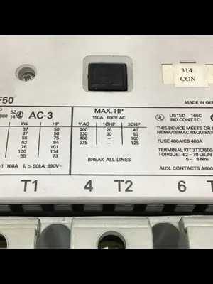 USED SIEMENS 3TF5022-OAK6