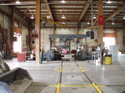 52 Inch Farrel-Sellers Wheel Lathe