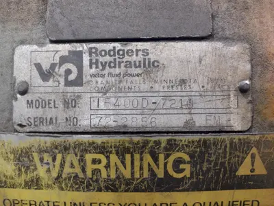 USED RODGERS 1F400D-7214