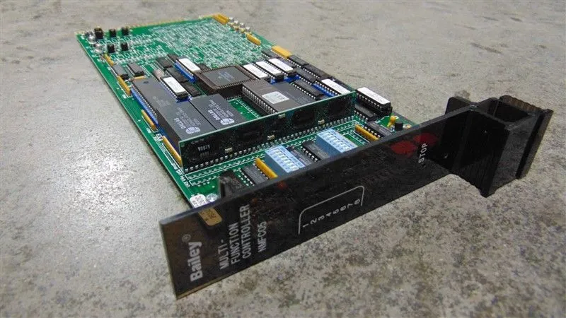 Bailey Controls NMFC05 Network 90 Multifunction Controller Module 6637133A2 Used