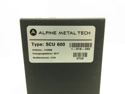 Alpine Metal Tech SCU 500 Numtec Scan Control Unit Module