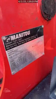 New | in-Stock 2023 MANITOU 2150RT Compact Track Loaders Georgia US | National Equipment Dealers #1422788