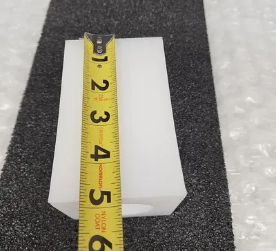 TEFLON SPACER 3" X 3" X 5"