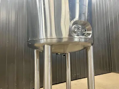 Used 350 Gallon Tank (Reactor), 316L Stainless Steel, Insulated & Full Vacuum
