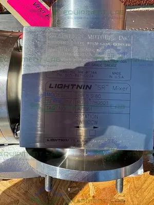 NEW STAINLESS MOTORS SA2C02N04B5T WASHDOWN DUTY MOTOR W/ LIGHTNIN SR MIXER 0.5 HP