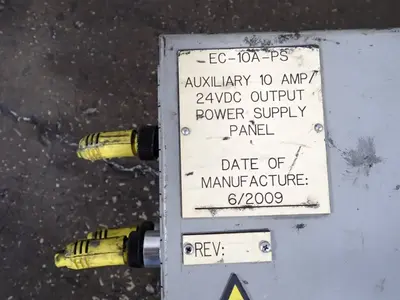 Control Technique Inc 10 Amps  Power Supply Panel