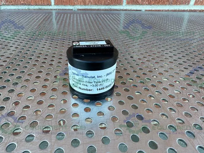 Used OPTEK / DANULAT 1446-0035-0102-03 CALIBRATION FILTER UV-B, >3.00 AU Filtration Equipment | Equipment Lab #486458