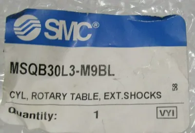 NEW SMC MSQB30L3-M9BL ROTARY TABLE CYLINDER MSQB30L3M9BL