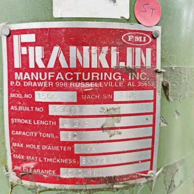 FRANKLIN 1506-SC Angle & Bar Shears | CNCsurplus (5)