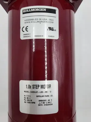 USED KOLLMORGEN KOLLMORGEN 1.8 STEP MOTOR E42HLHT