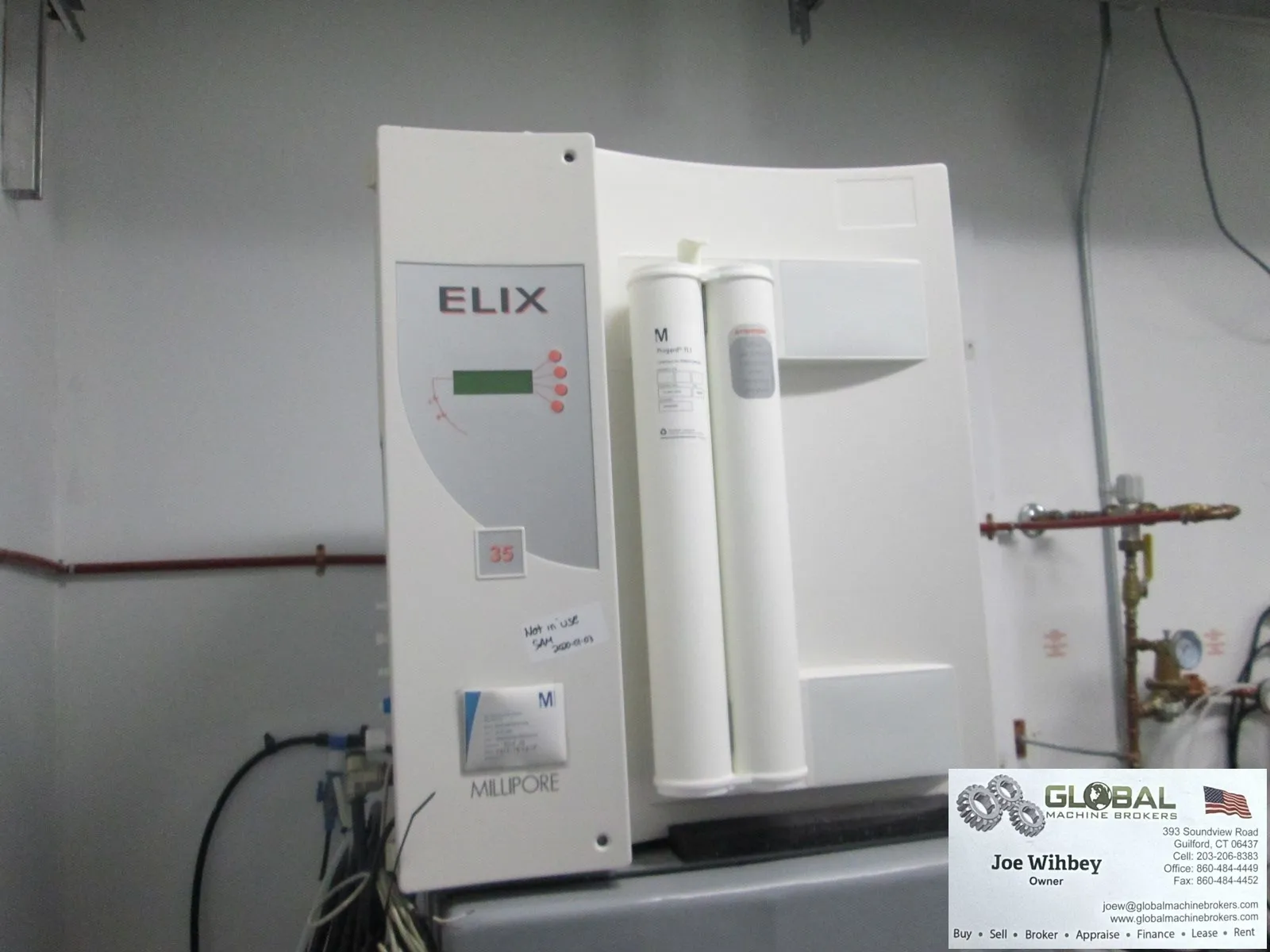Millipore Elix 35 ZLXS60035 Water Purification System