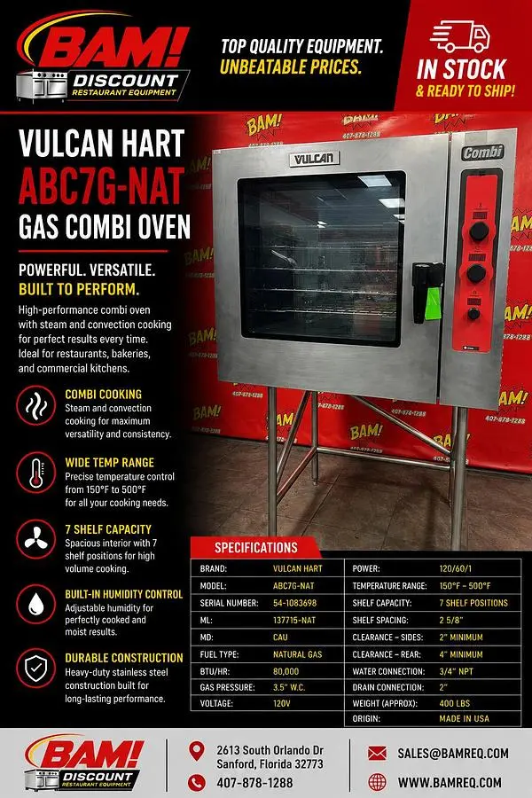 USED VULCAN HART ABC7G-NAT
