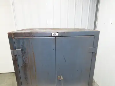 Strong Hold Extreme Duty 12 GA Counter-Height Cabinet 2 Shelf 36x20x42"