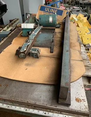 USED DIEHL SL-52 STRAIGHT-LINE RIPSAW PARTS MACHINE
