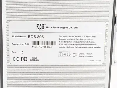 Used MOXA ETHERNET SWITCH Network Switches Michigan US | Maverick Industrial Sales #1091455