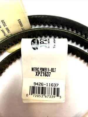 USED GATES GATES XPZ1637 METRIC POWERED V-BELT