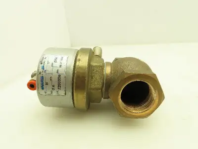Valvaut Effepi Z200306 Pneumatic Air Controlled Globe Valve 1" NPT PTFE Bronze