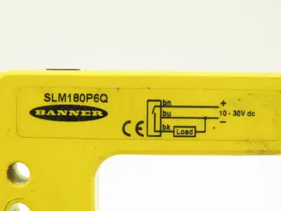 Banner SLM180P6Q Fork Slot Proximity Sensor Fixed-Distance 180mm Width