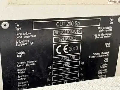 Used 2013 CHARMILLES CUT 200 SP Wire EDM Illinois US | Perfection Global, LLC. #1371465