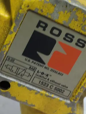 Used ROSS 1523 C 5002 Pump & Valve Parts Ohio US | Surplus Asset Holdings #1244828