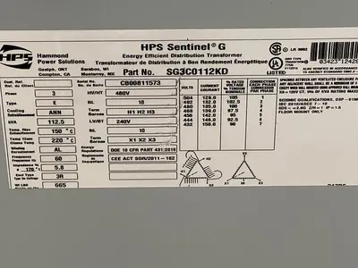 USED HPS HPS SG3C0112KD