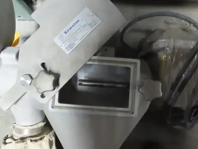 KEK Kemutec Mini C Centrifugal Rotary Screen Sifter Powder Processing .5HP 460V