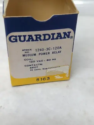 New | in-Stock GUARDIAN 1240-3C-120A Miscellaneous Equipment (Electrical & Power) Ohio US | Surplus Asset Holdings #1235706